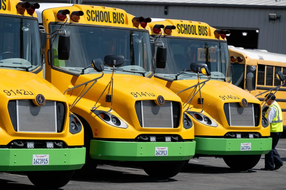 Electric School Buses Are Helping Students Breathe Easier 